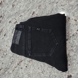 Men's express black skinny jeans 28×30